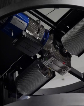 50-75% Less Space than Freight Elevator